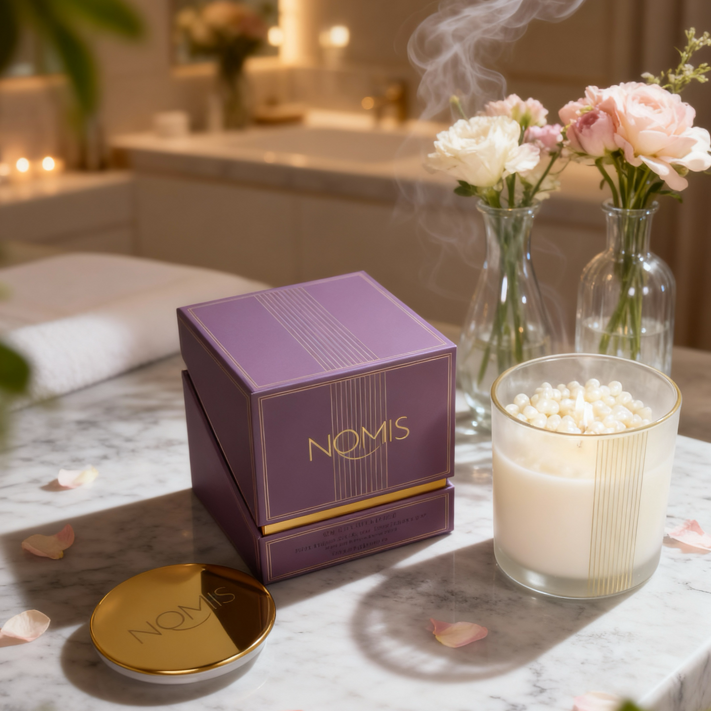 Saffron Olibanum | Pearl Candle